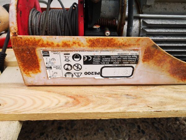 paranco elettrico 200kg - immagine 4