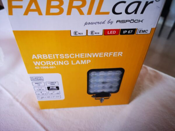 faro led 12w fabril car (unused) - immagine 3