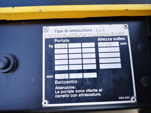 1994 Hyster 36 quintali carrello elevatore diesel - immagine 18