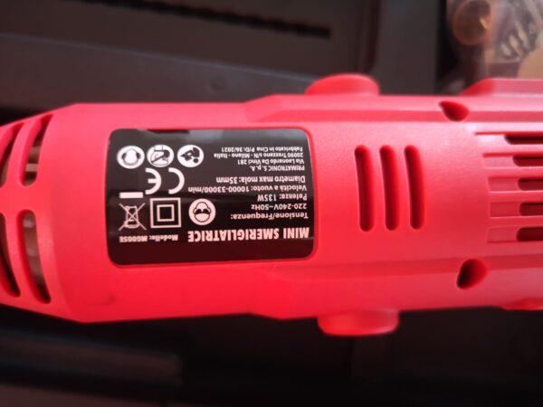 2023 power tek mini smerigliatrice (unused) - immagine 2