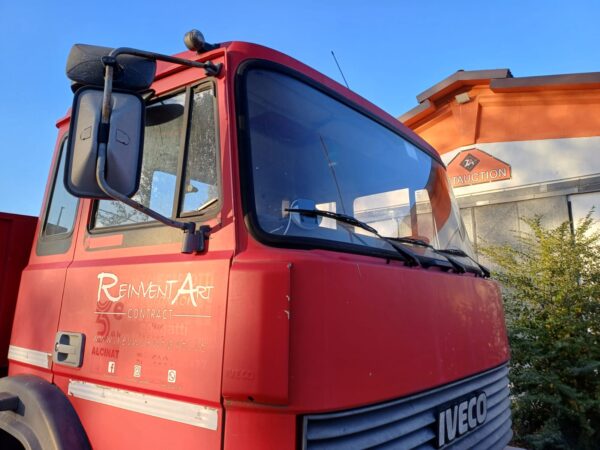 1990 Iveco 175-24 camion scarrabile con gru e cipolle - immagine 12