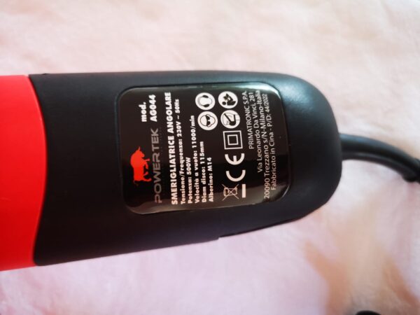 2023 Power tek smerigliatore angolare (unused) - immagine 4