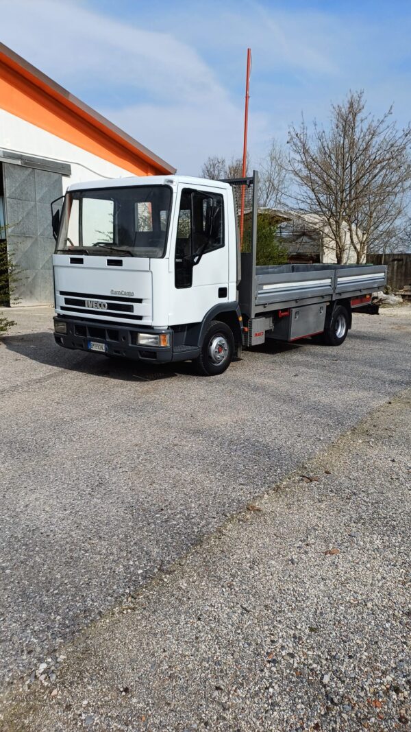 1991 iveco eurocargo 75e12 autocarro cassone fisso - immagine 2